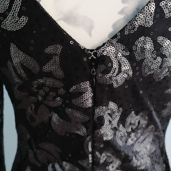 Holiday Glamour Bodycon Sequin Dress made in CANADA,  NWOT - Picture 10 of 13